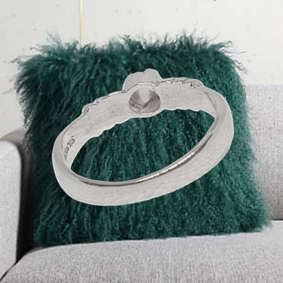 .Lovely Moonstone Sterling Silver Ring. NWOT - Picture 5 of 7